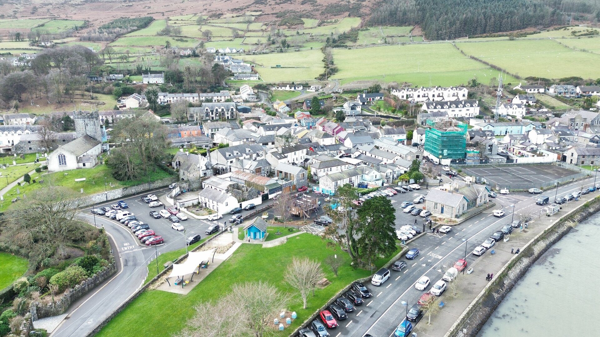 Aerial view of Bella Vista