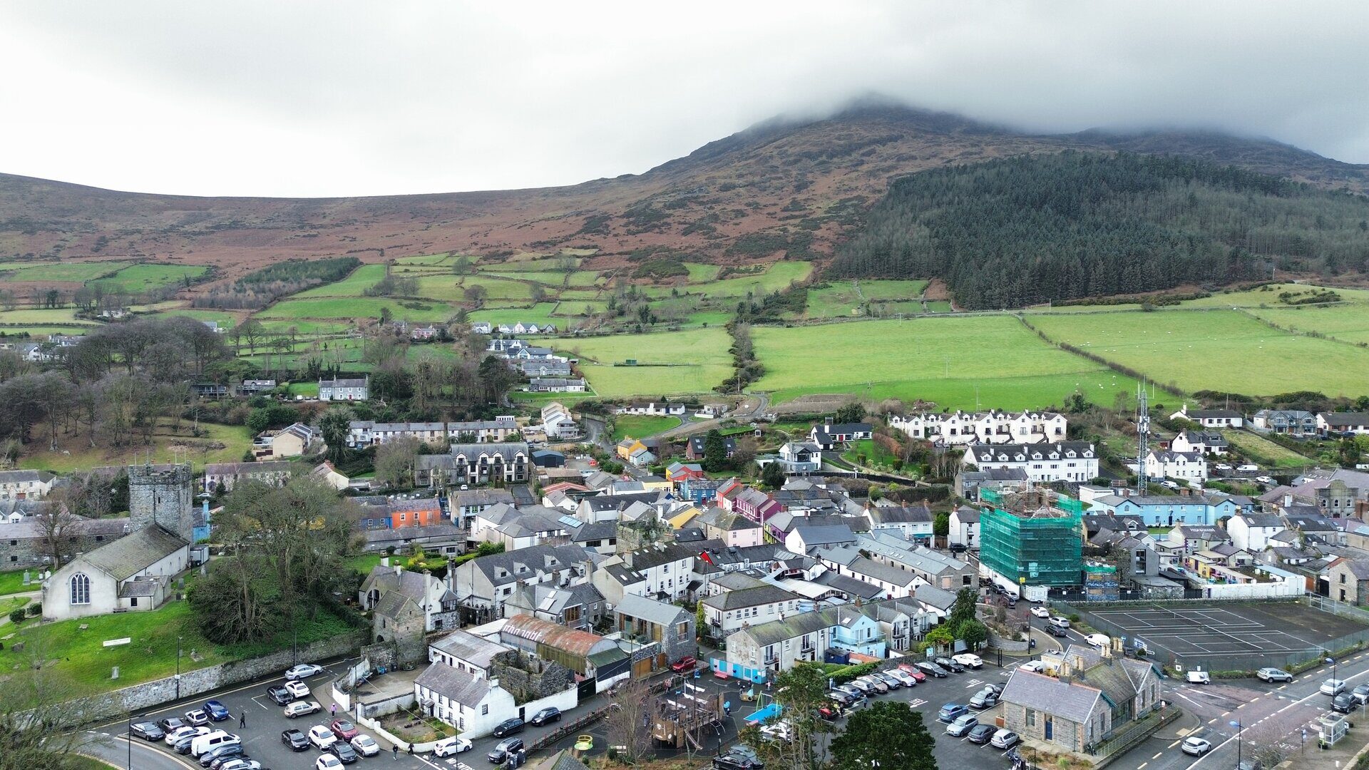 Aerial view of Bella Vista
