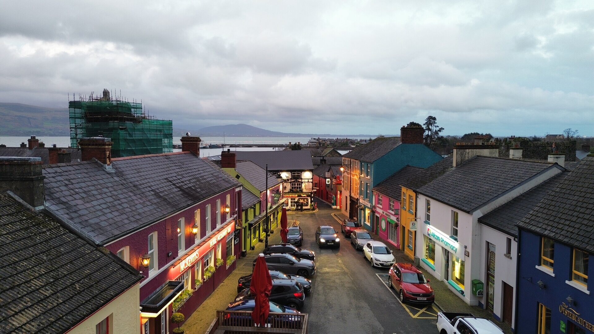 Carlingford at sunset